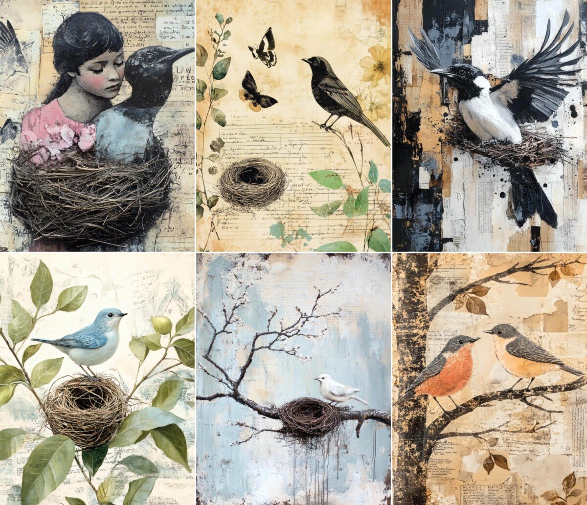 vintage preview 4 – Journal Pages