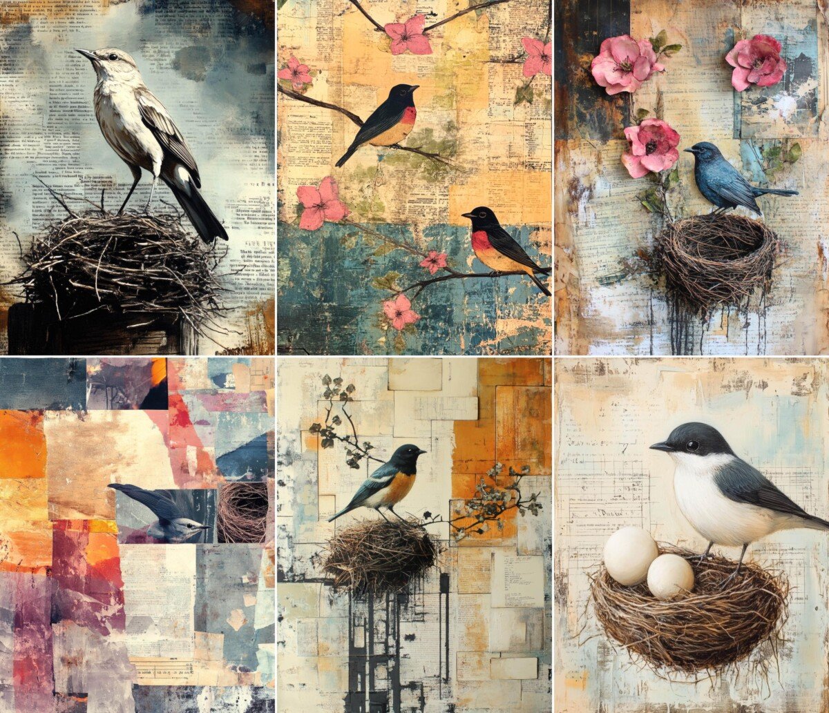 vintage preview 5 – Journal Pages