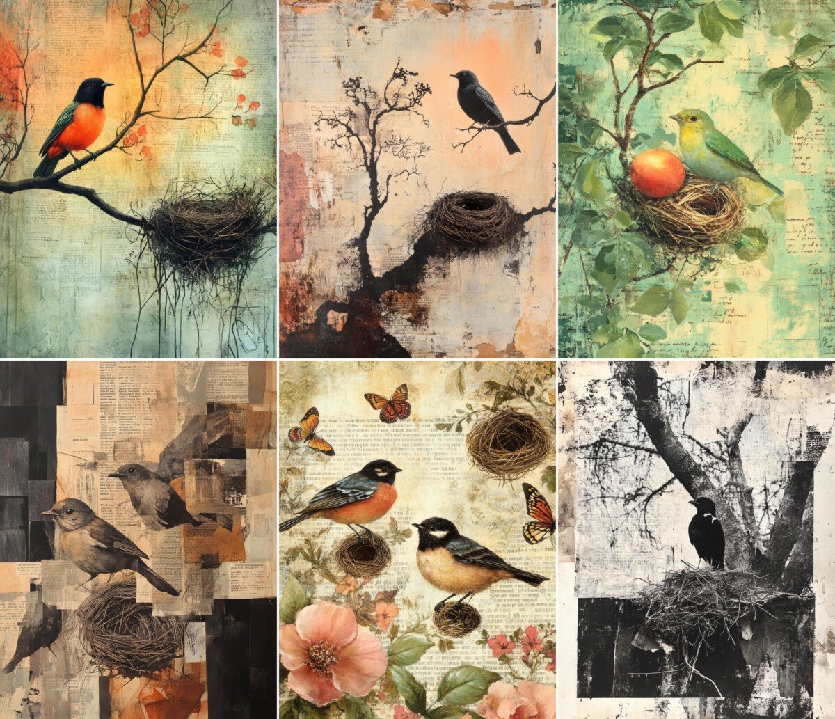 vintage preview 6 – Journal Pages