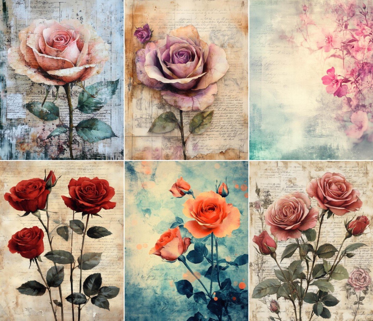 vintage preview 2 – Journal Pages