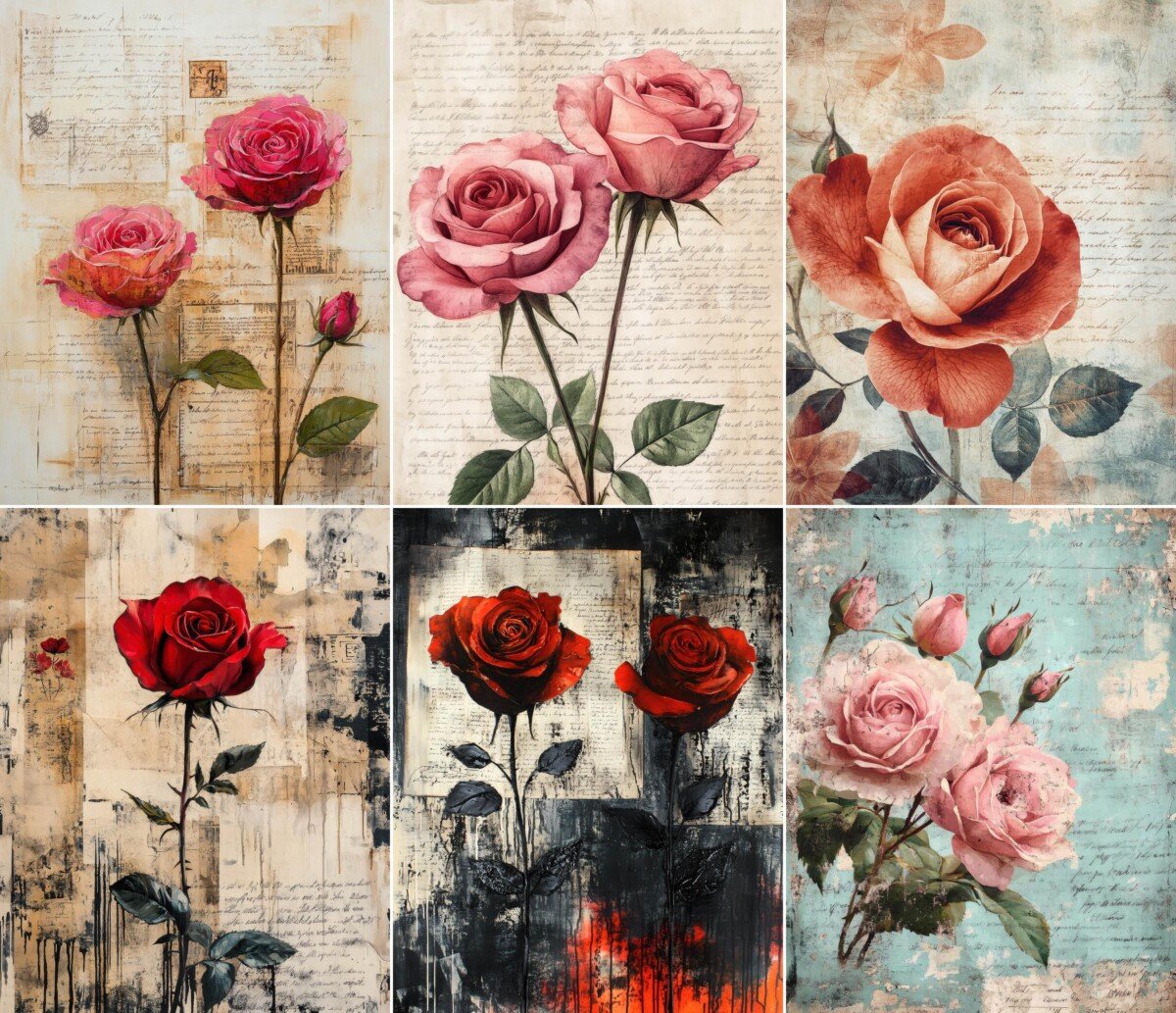 vintage preview 7 – Journal Pages