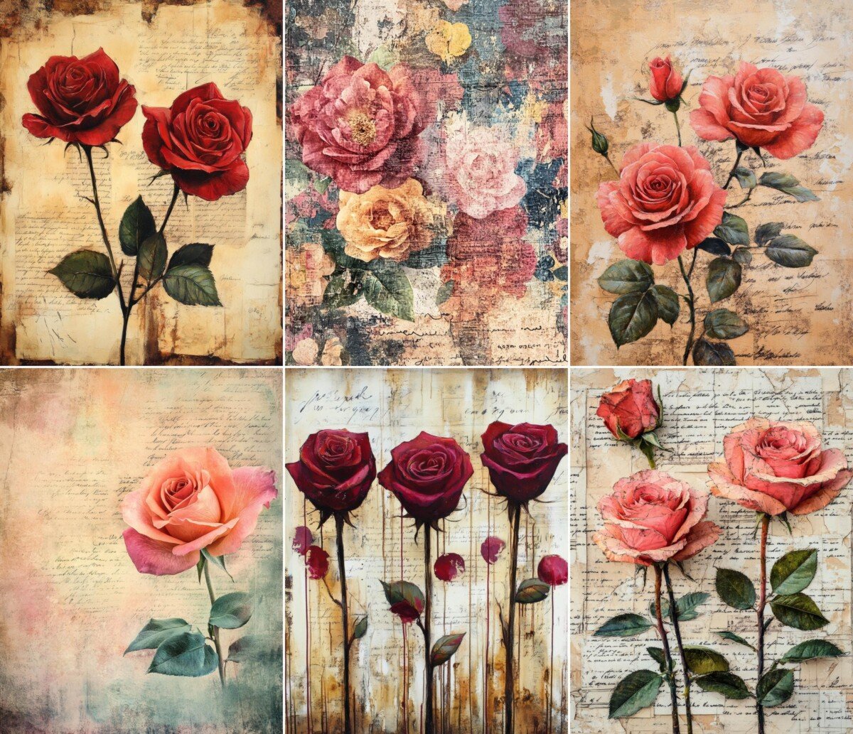 vintage preview 6 – Journal Pages