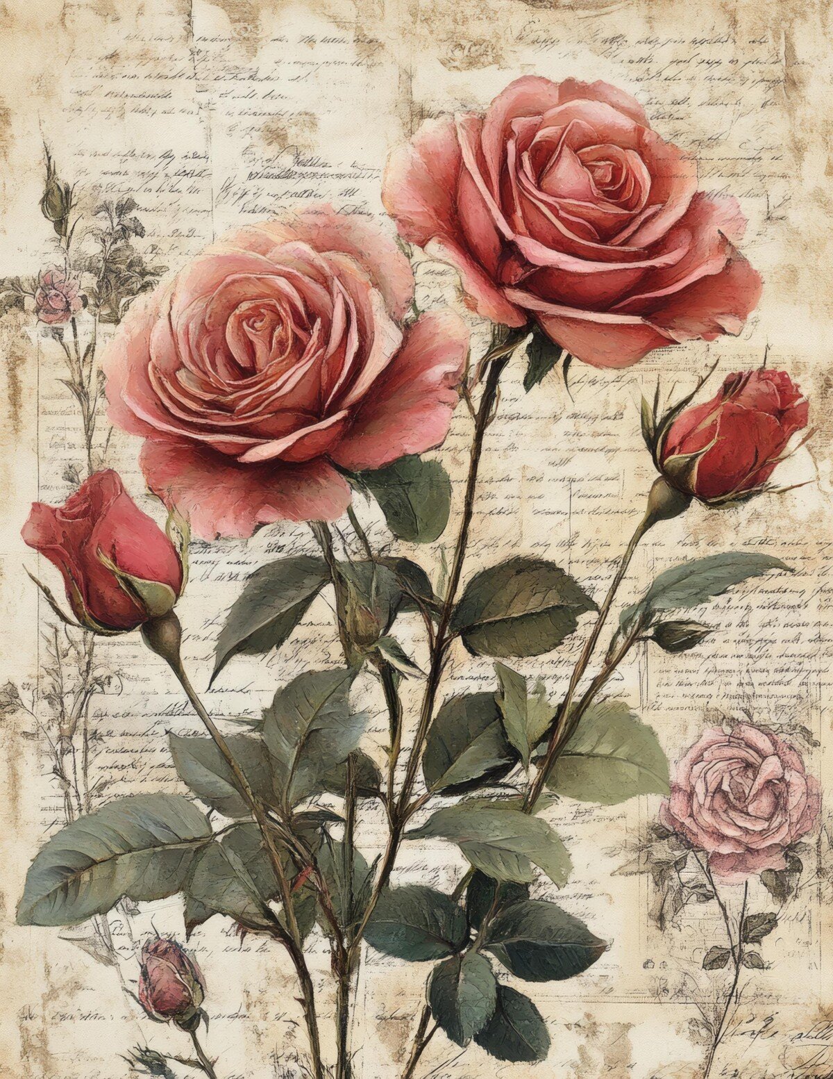 vintage preview 10 – Journal Pages