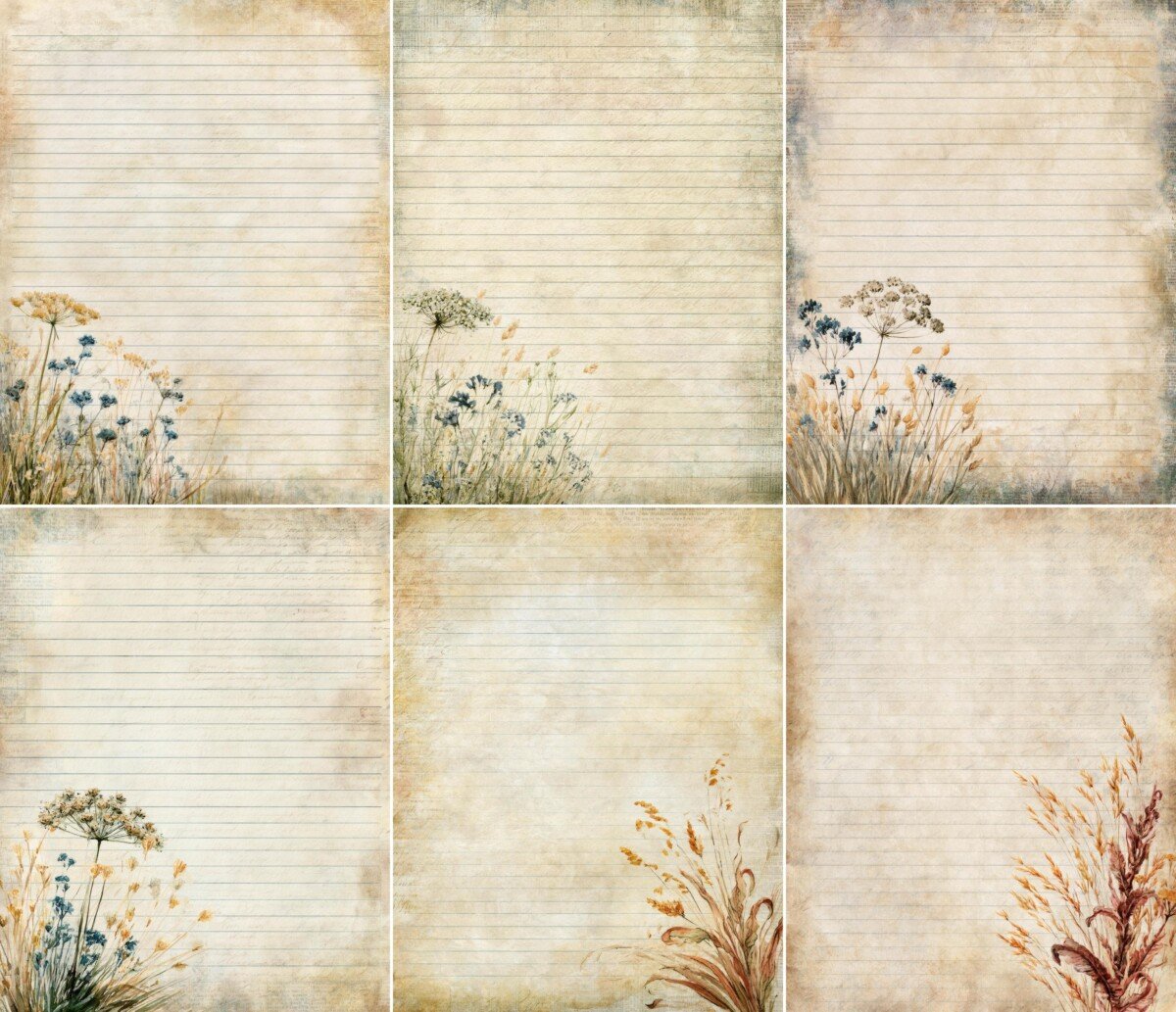 woodland – 40 Woodland Writing Journal Pages