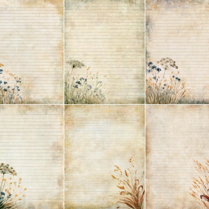 woodland – 40 Woodland Writing Journal Pages