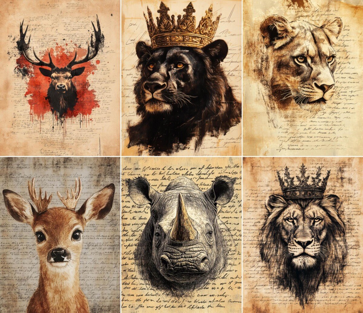 crowned preview 5 – Journal Pages