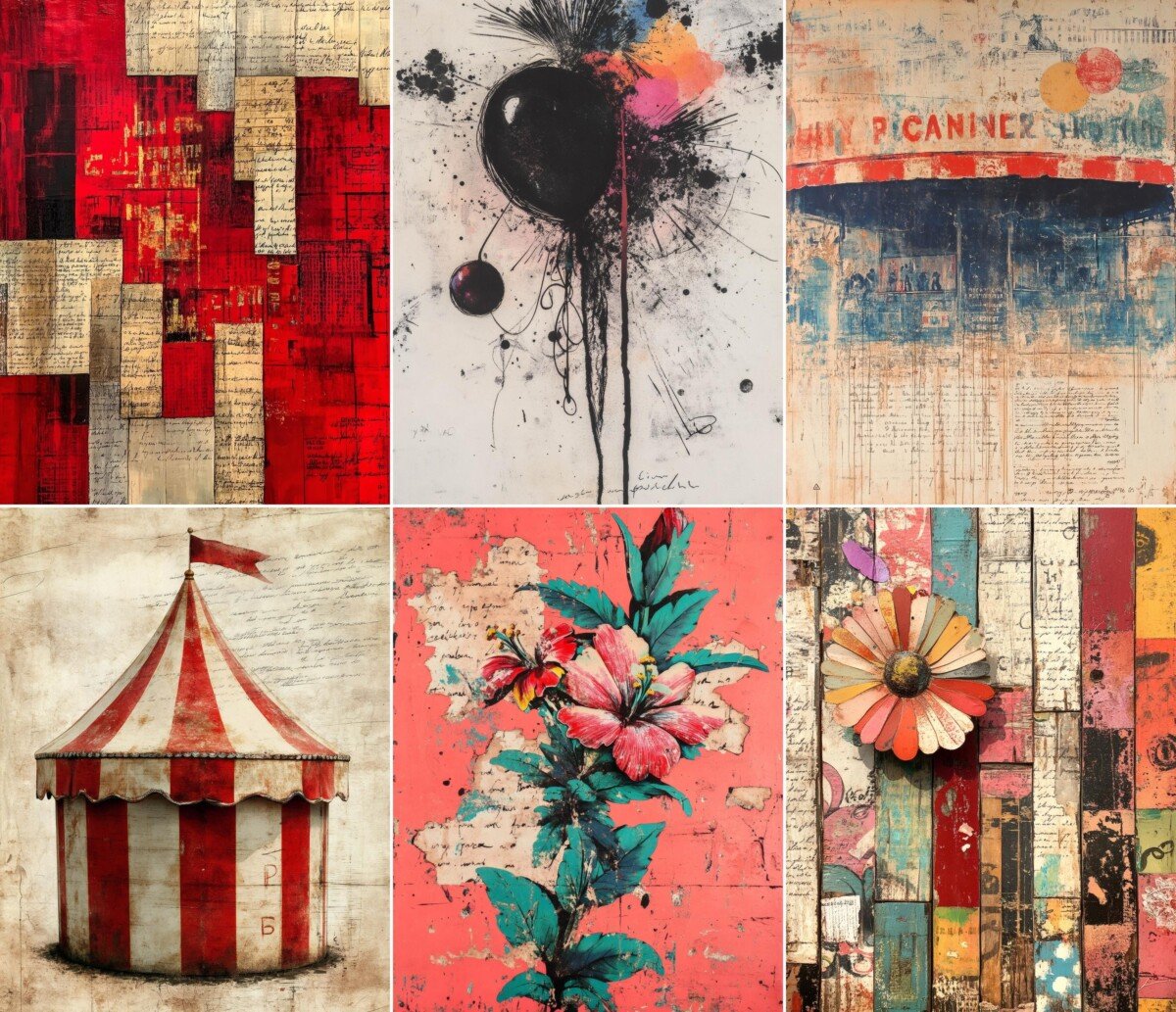 vintage preview 7 – Journal Pages