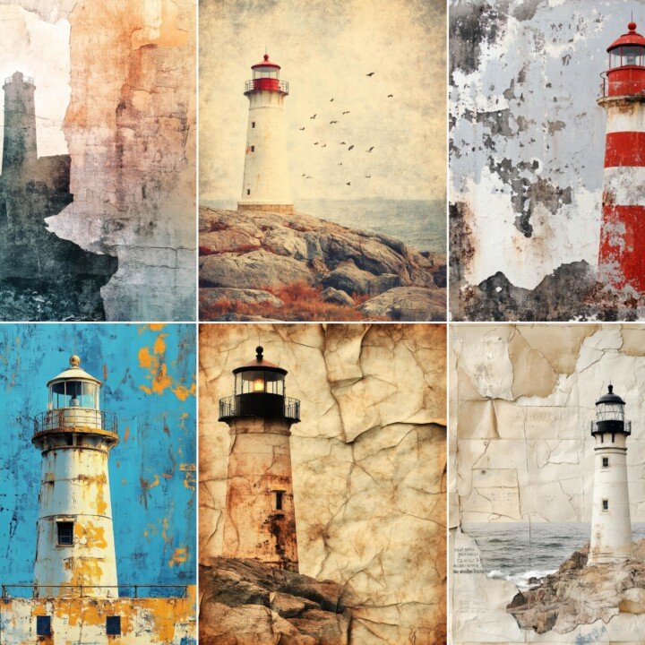 lighthouse – 56 Lighthouse Journal Pages