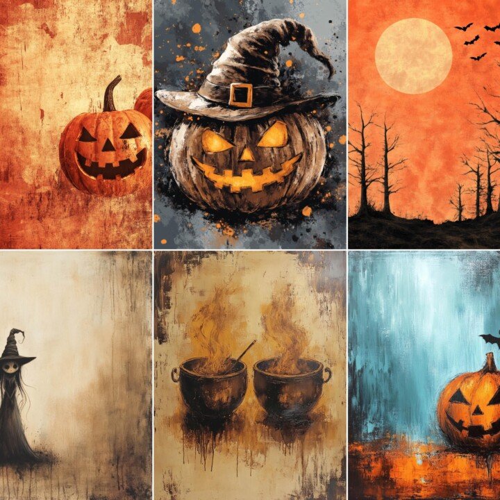 whimsical – 68 Whimsical Halloween Journal Pages