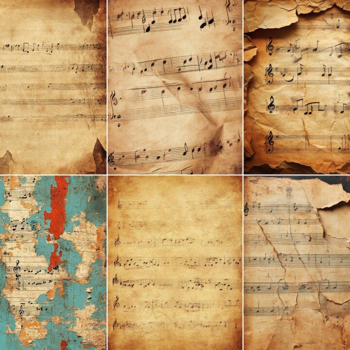 antique preview 2 – Journal Pages