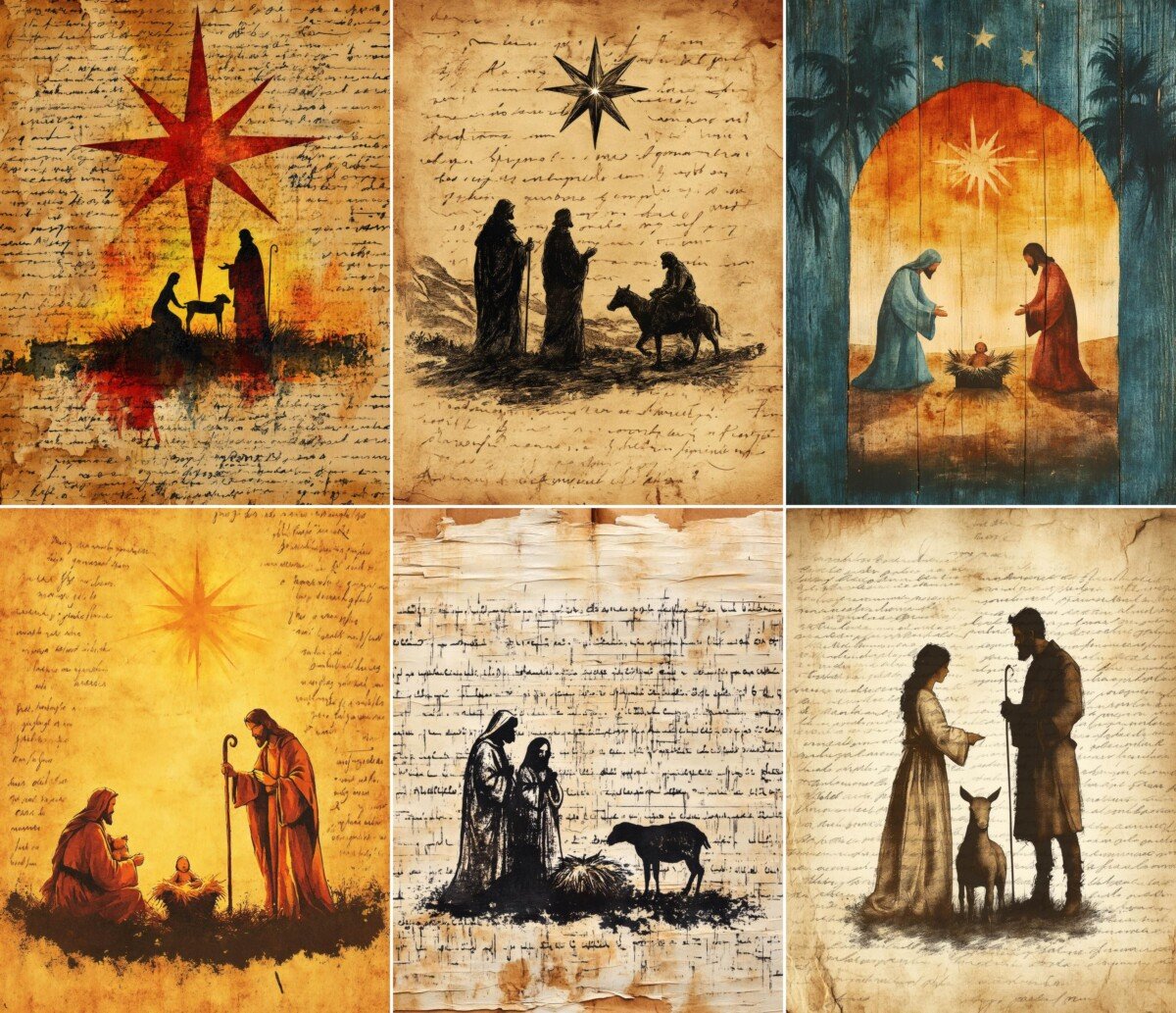 nativity – 68 Nativity Journal Pages