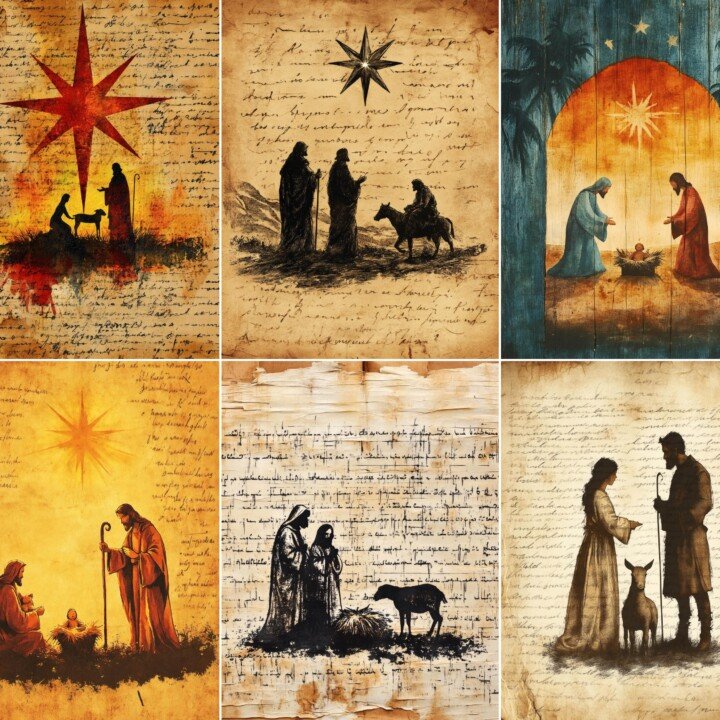 nativity – 68 Nativity Journal Pages