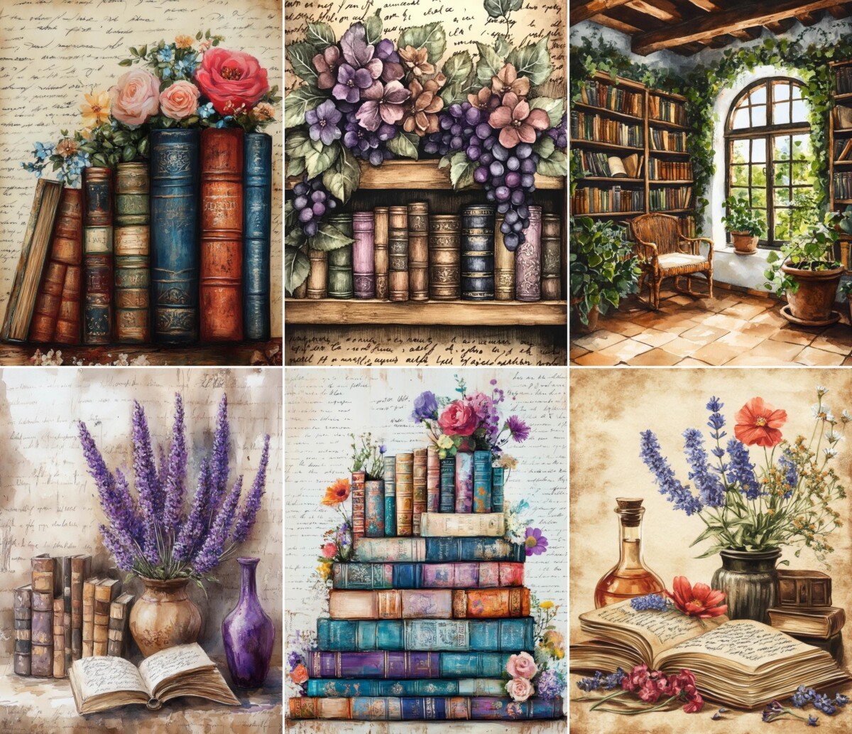 garden – 61 Garden Library Journal Pages
