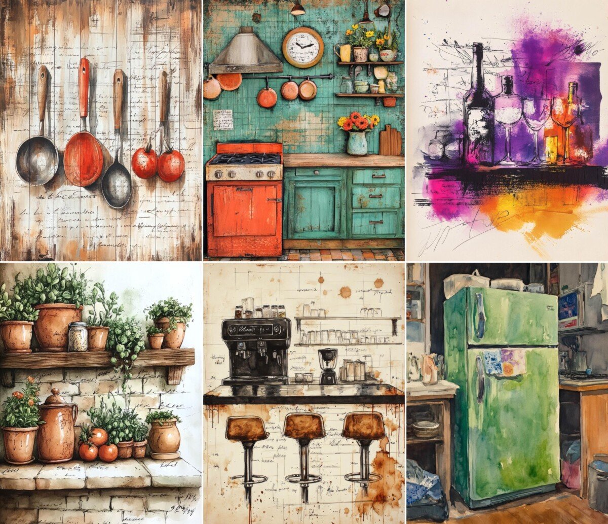 vintage preview 3 – Journal Pages