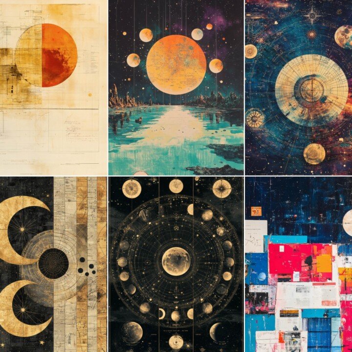 celestial – 68 Celestial Astronomy Papers Journal Pages