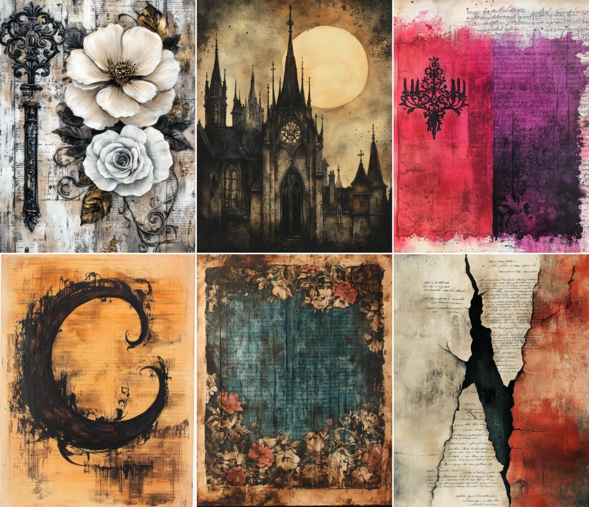 gothic preview 2 – Journal Pages