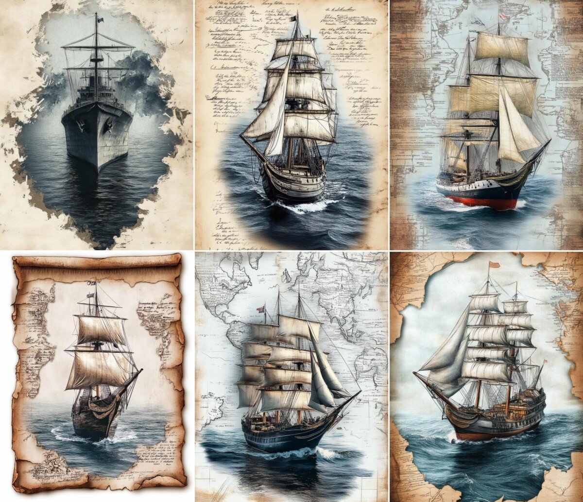 vintage preview 9 – Journal Pages