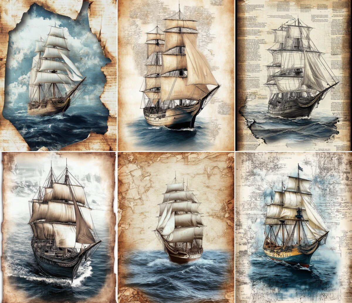vintage preview 10 – Journal Pages
