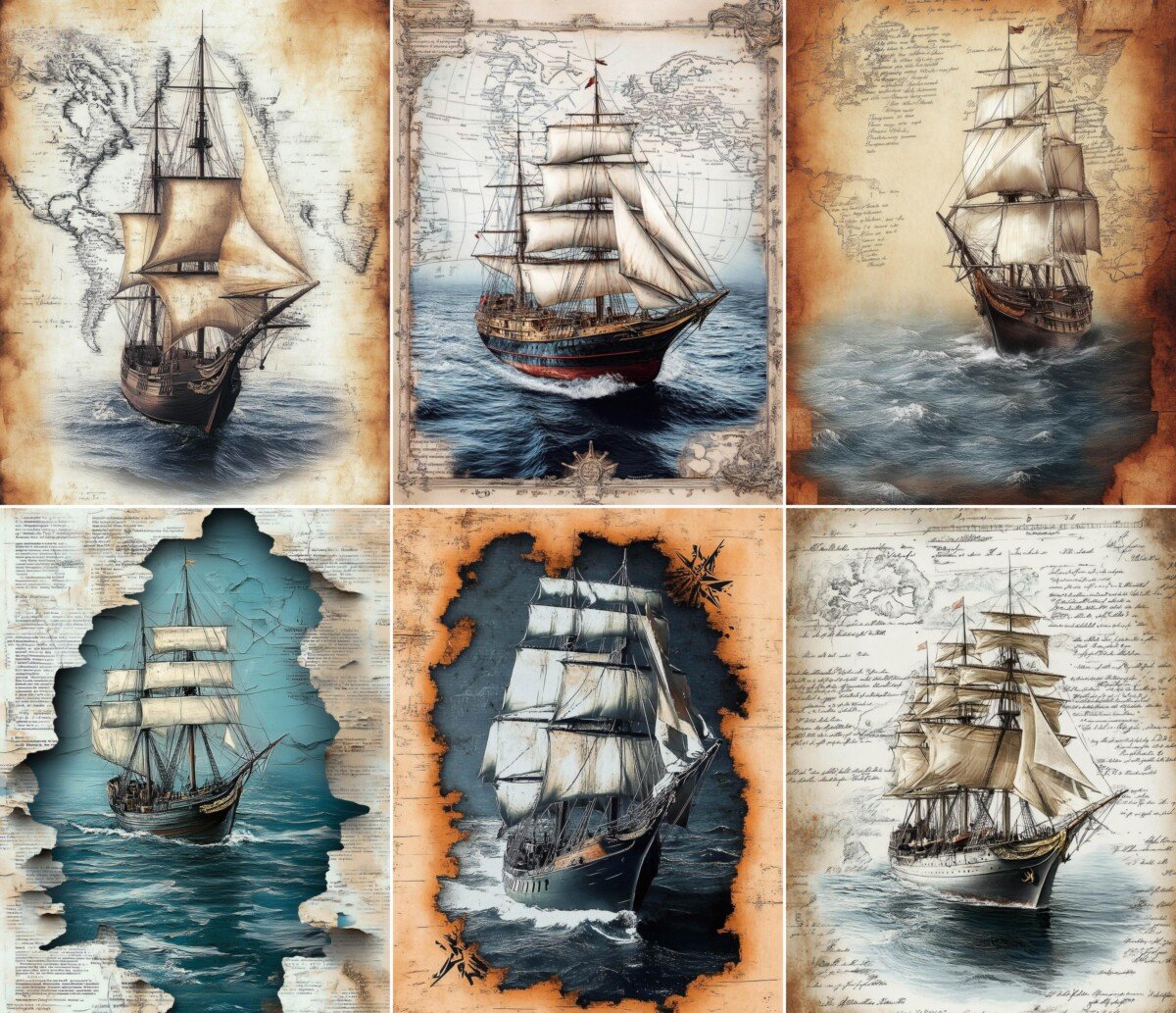 vintage preview 7 – Journal Pages
