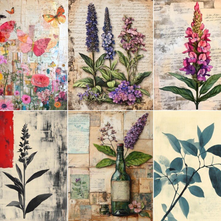 botanical preview 2 – Journal Pages