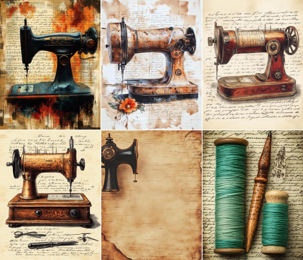 vintage preview 3 – Journal Pages
