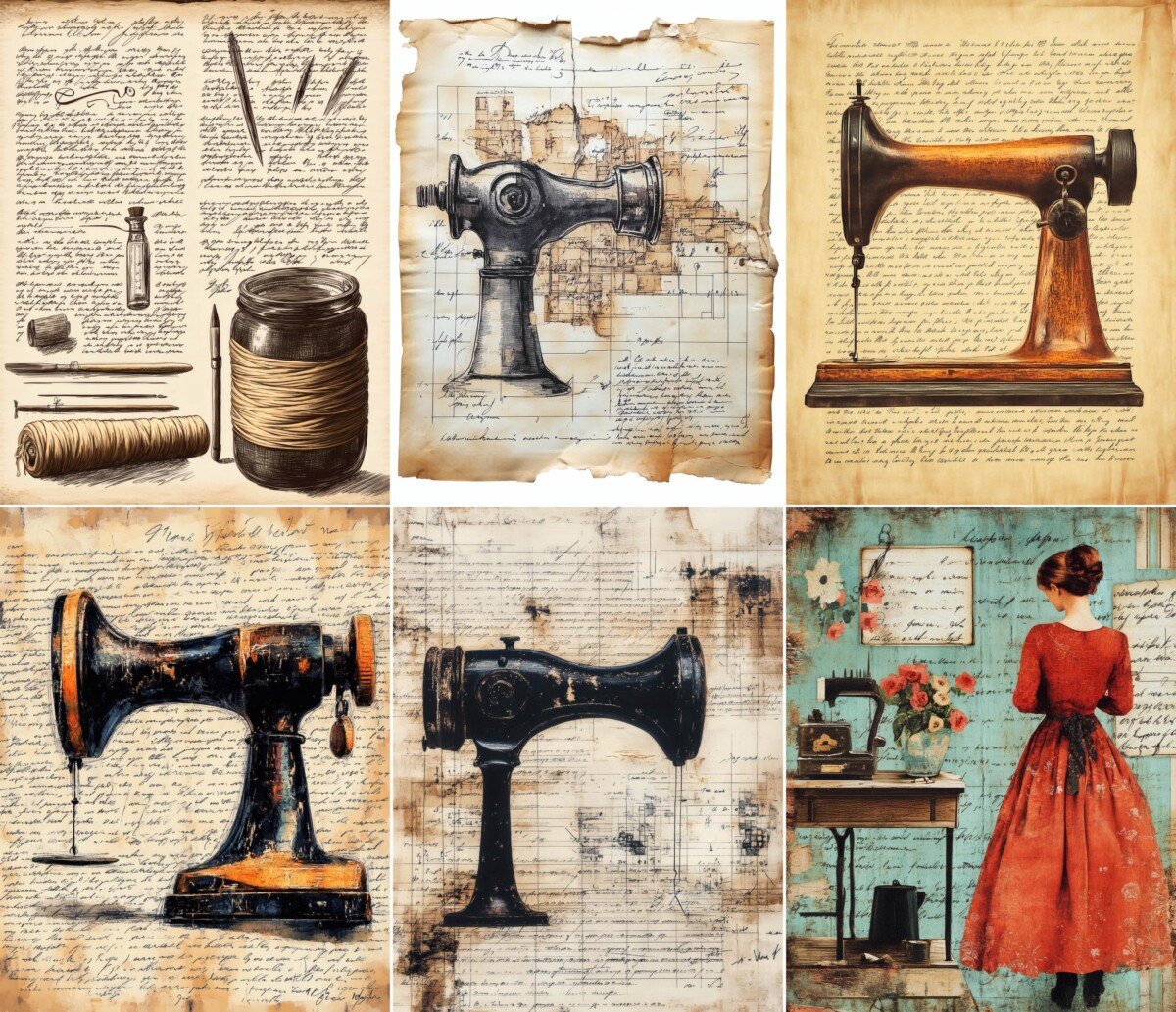 vintage preview 2 – Journal Pages