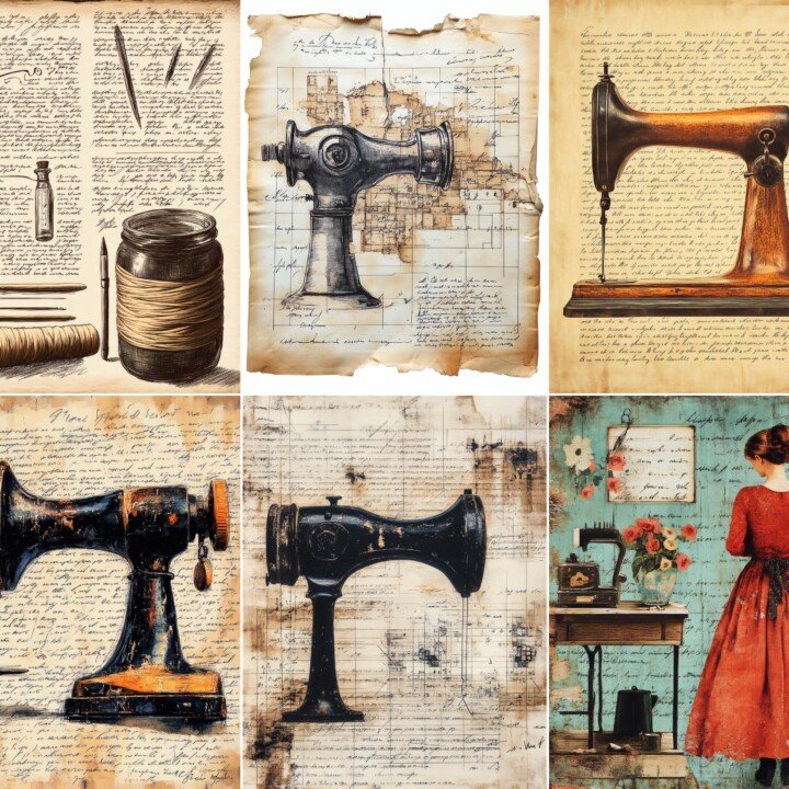 vintage preview 2 – Journal Pages
