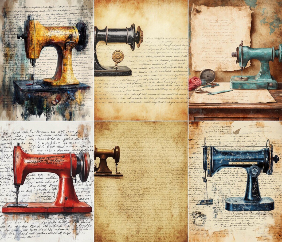 vintage preview 10 – Journal Pages