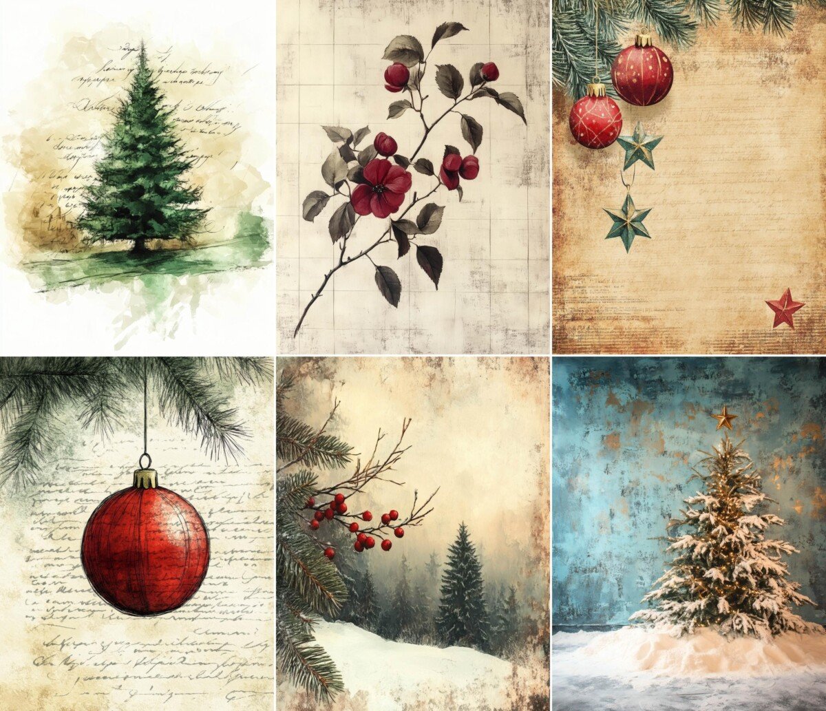 vintage preview 7 – Journal Pages