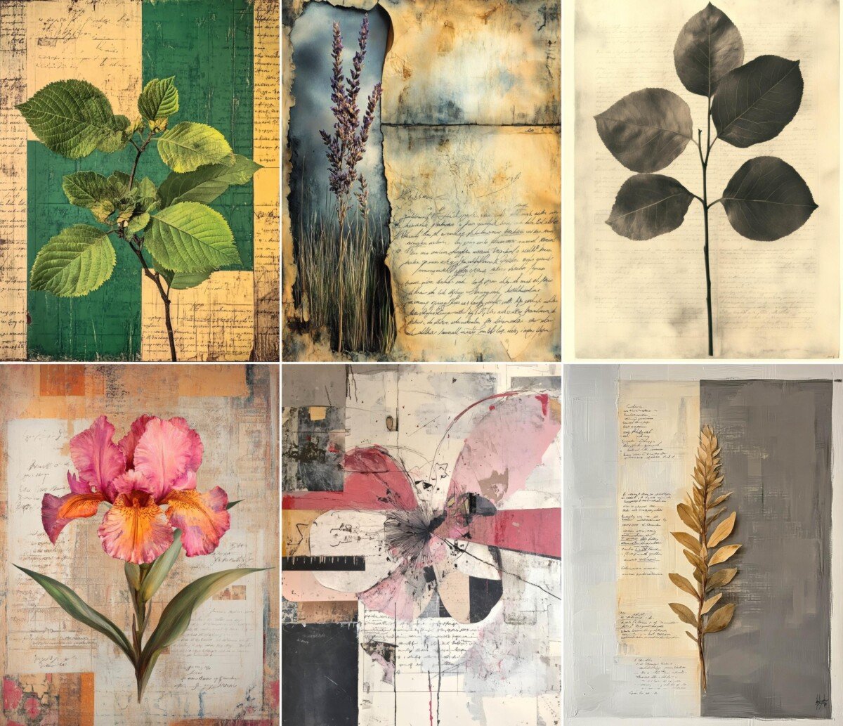 botanical preview 3 – Journal Pages