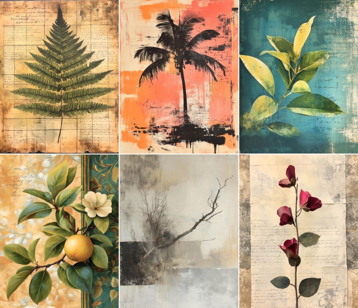 botanical preview 8 – Journal Pages