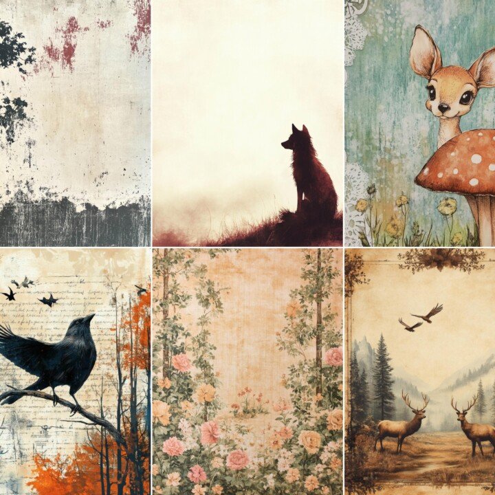 woodland preview 2 – Journal Pages
