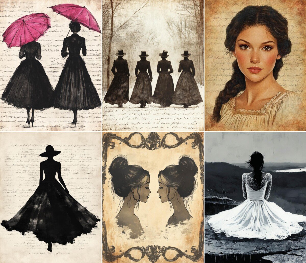 romantic preview 2 – Journal Pages