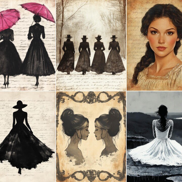 romantic preview 2 – Journal Pages