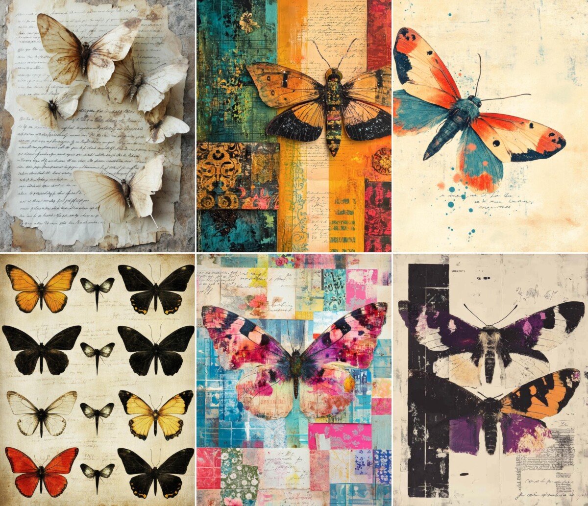 vintage preview 5 – Journal Pages