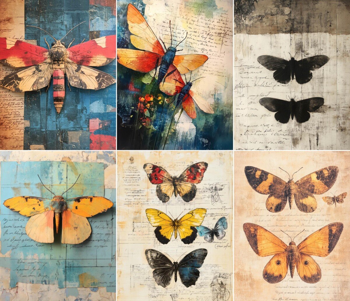 vintage preview 8 – Journal Pages
