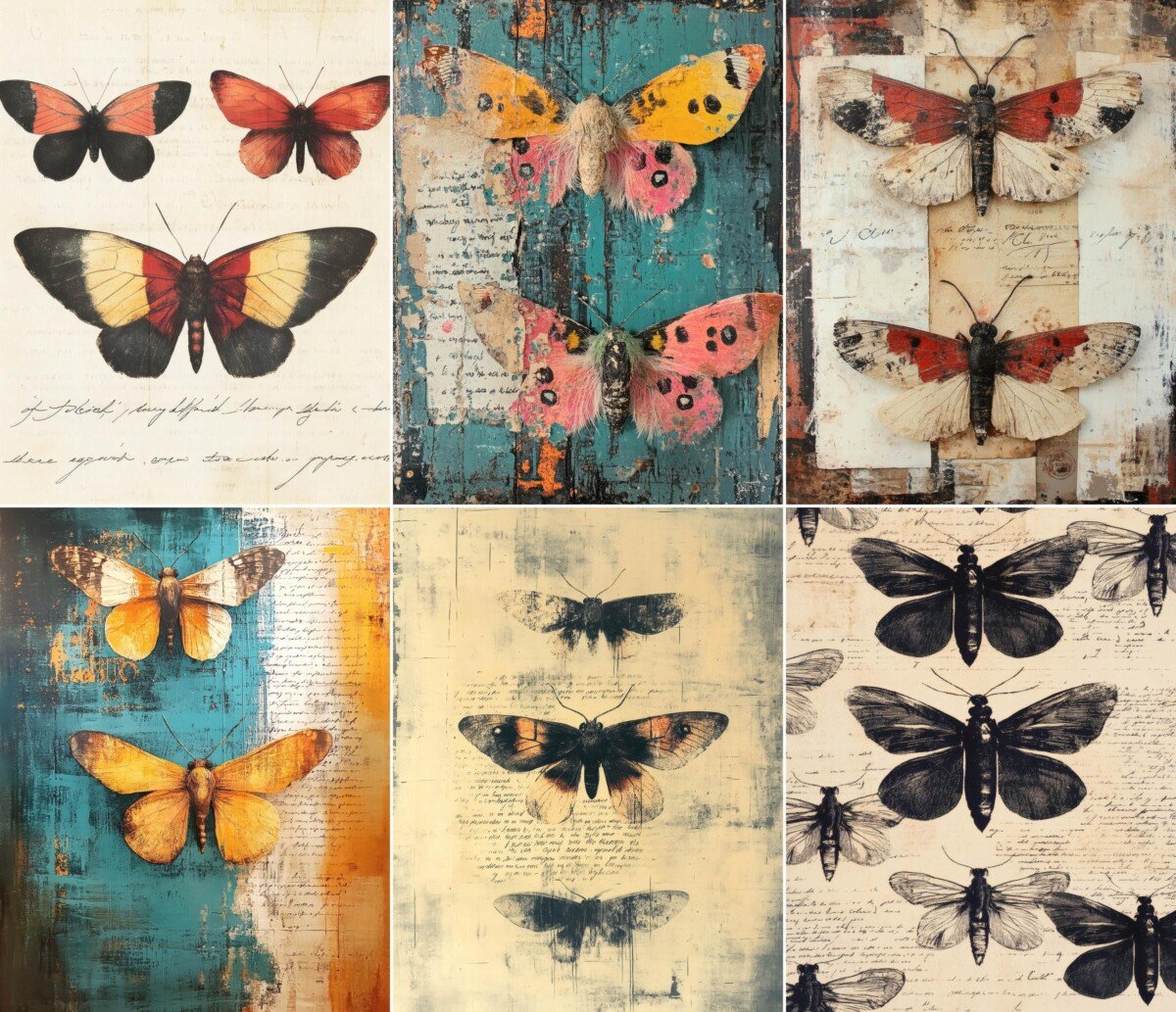 vintage preview 9 – Journal Pages