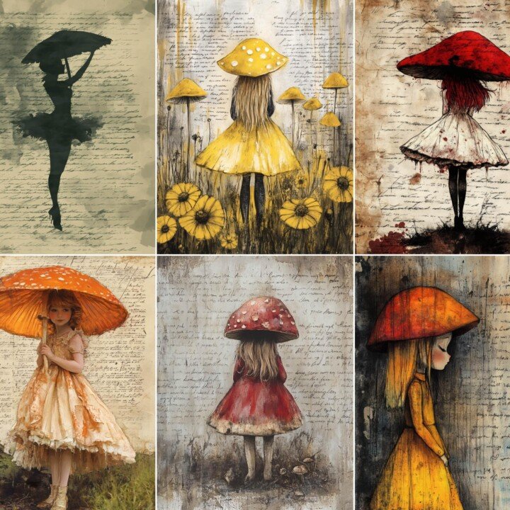 mushroom preview 2 – Journal Pages