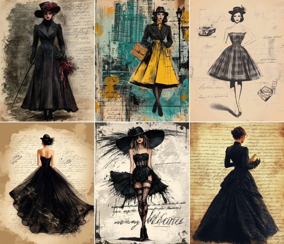 vintage preview 2 – Journal Pages
