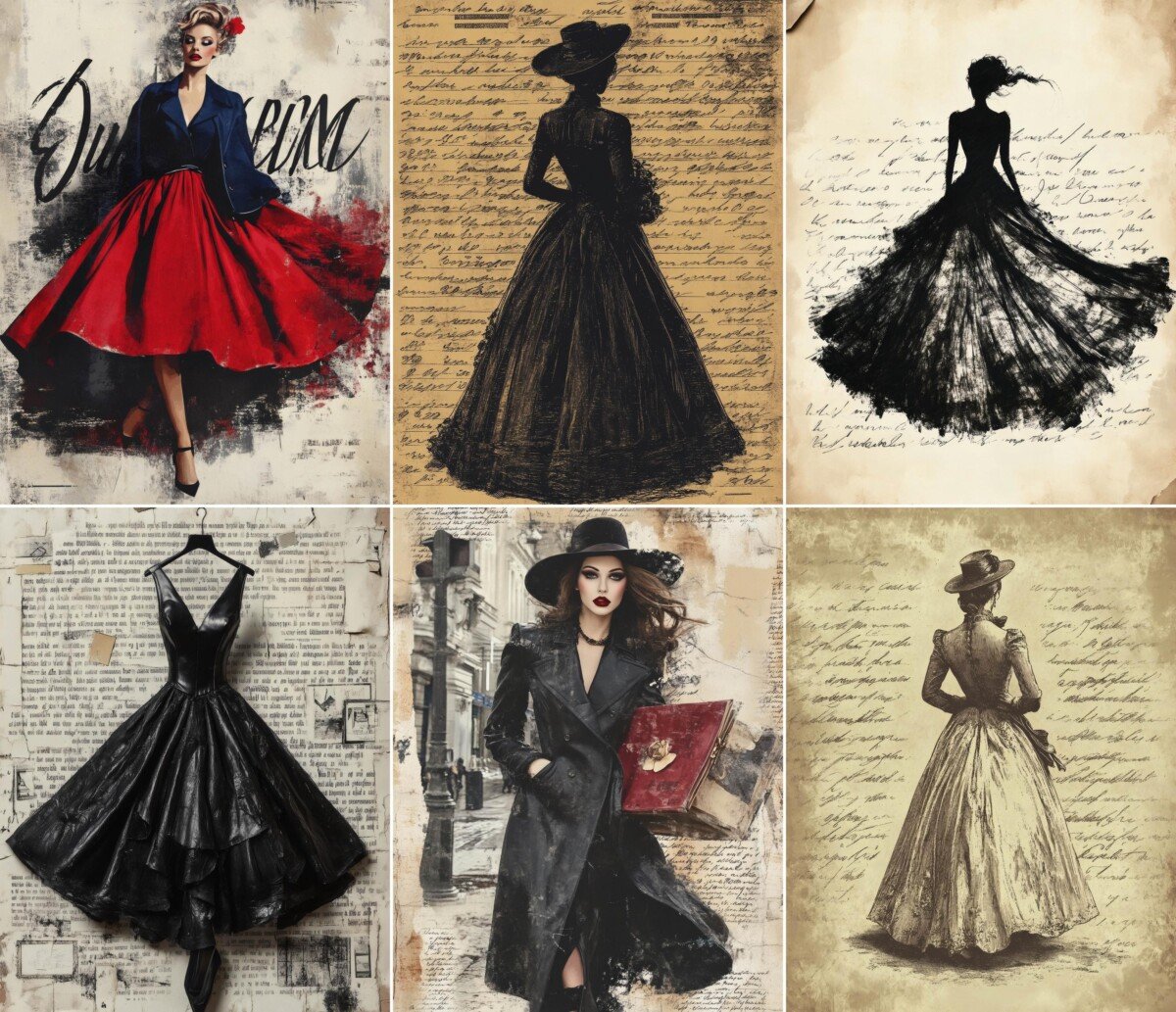 vintage preview 4 – Journal Pages
