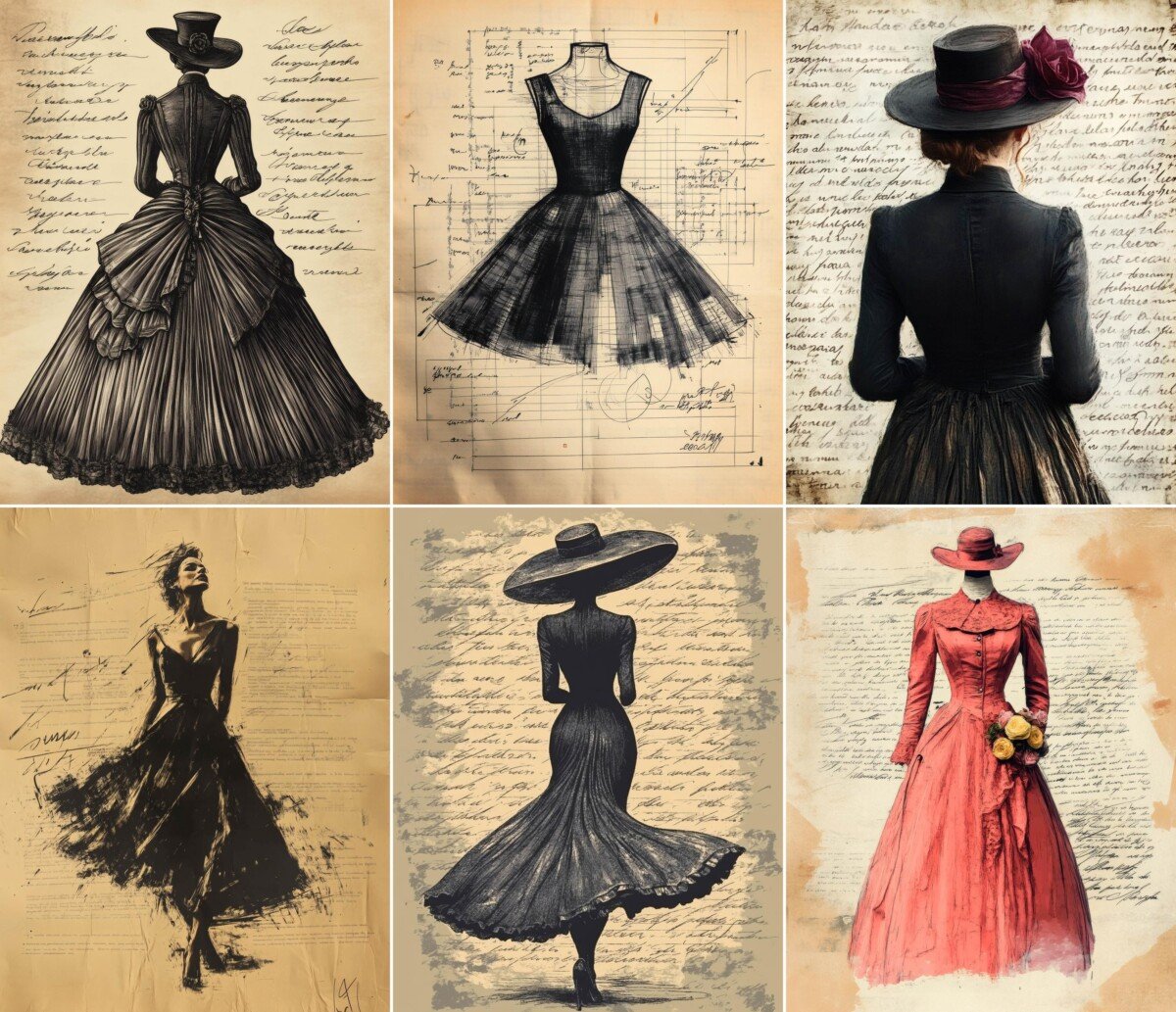 vintage preview 9 – Journal Pages