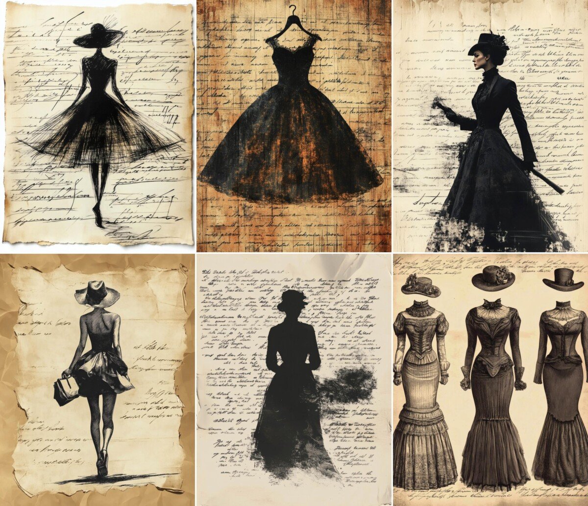 vintage preview 7 – Journal Pages