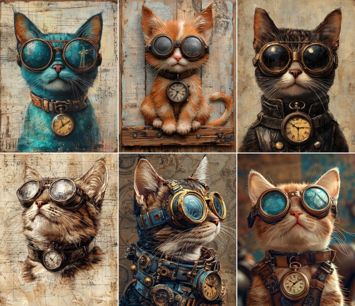 steampunk preview 3 – Journal Pages