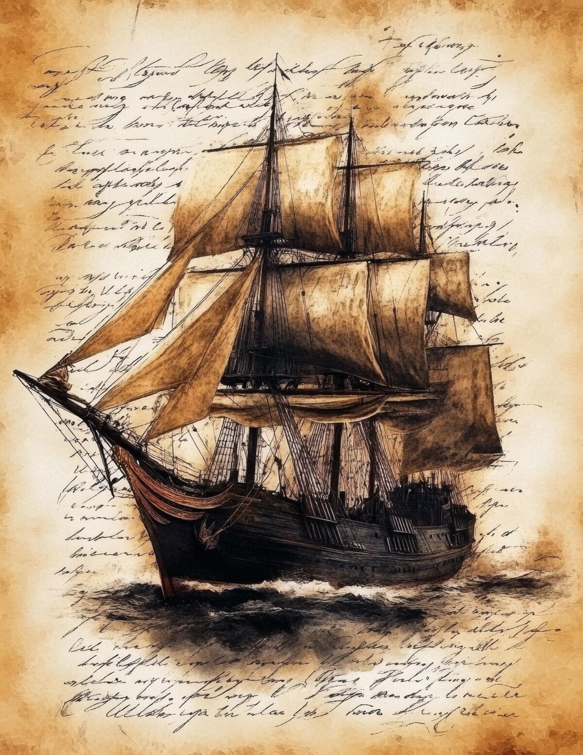 vintage preview 8 – Journal Pages