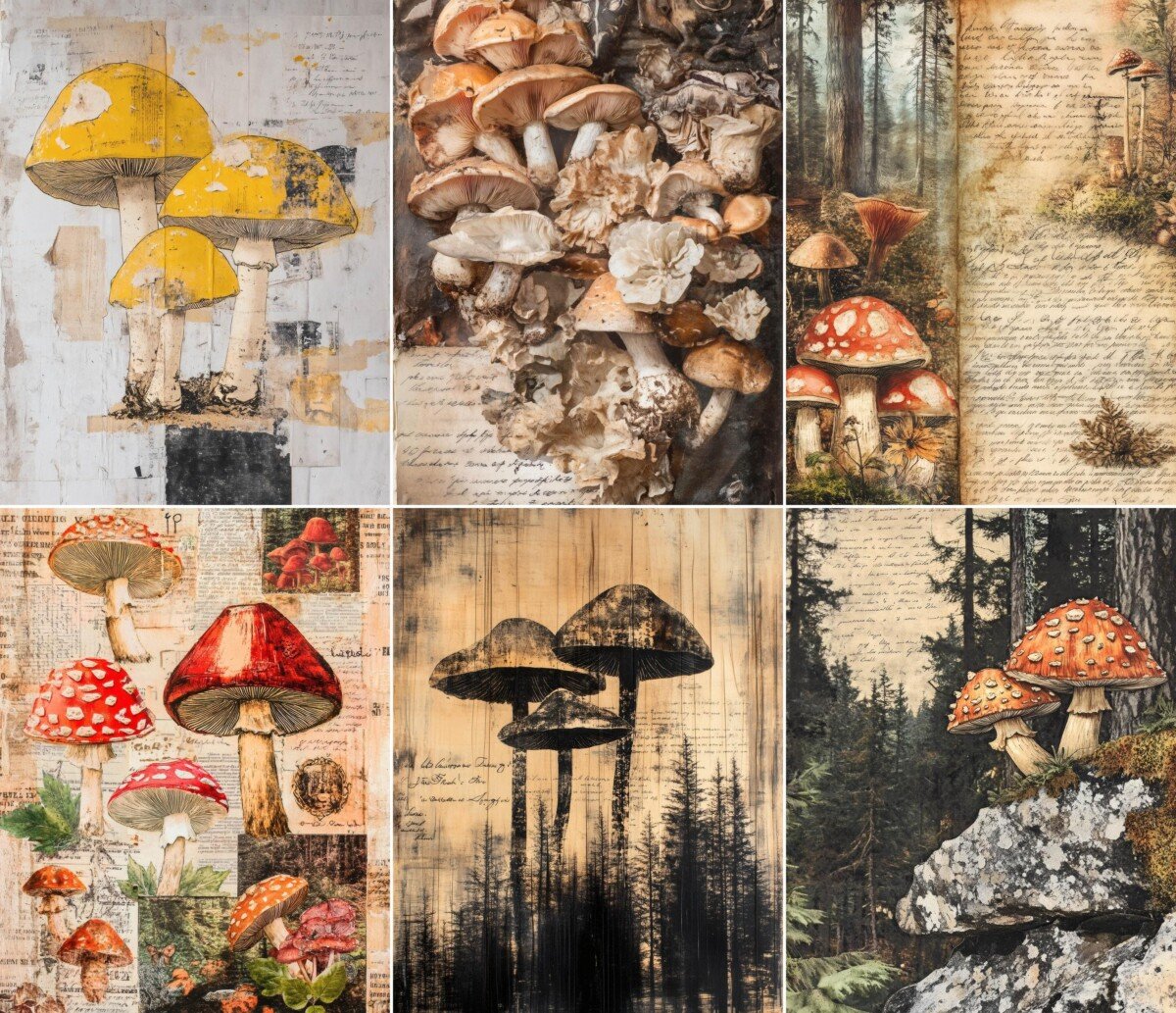 vintage preview 5 – Journal Pages