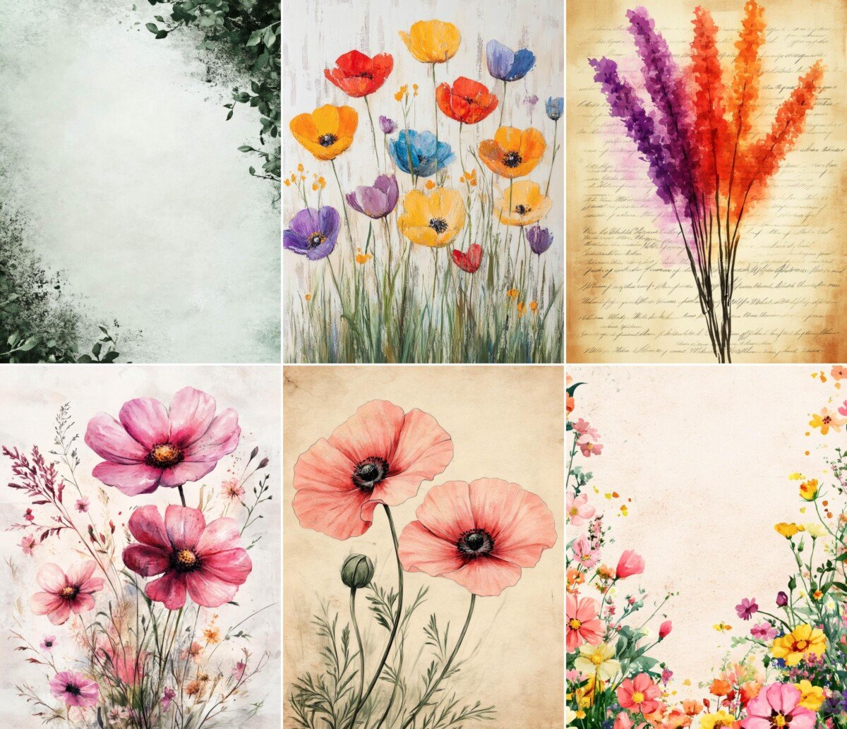 wildflower preview 4 – Journal Pages