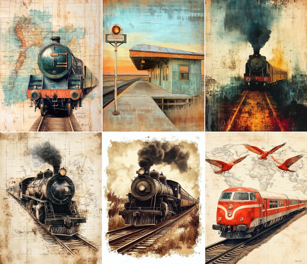 vintage preview 6 – Journal Pages