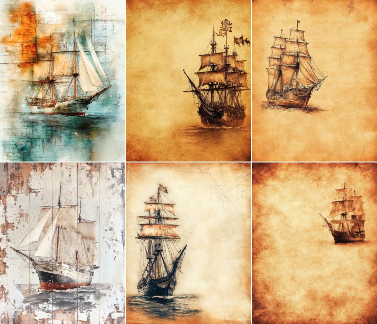 nautical preview 3 – Journal Pages