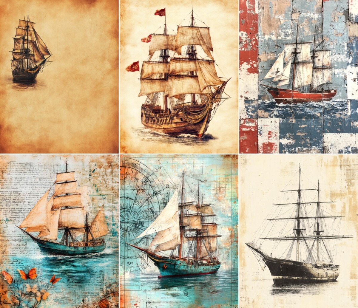 nautical preview 4 – Journal Pages