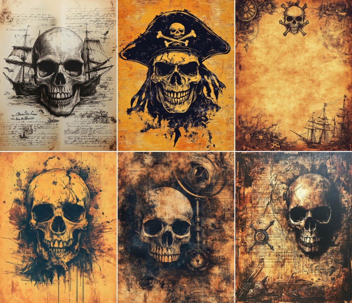 pirate preview 2 – Journal Pages